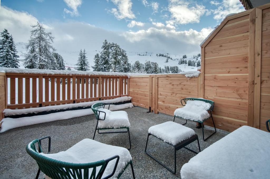 Chalet Hôtel Turquoise La Plagne-Tarentaise Exterior foto
