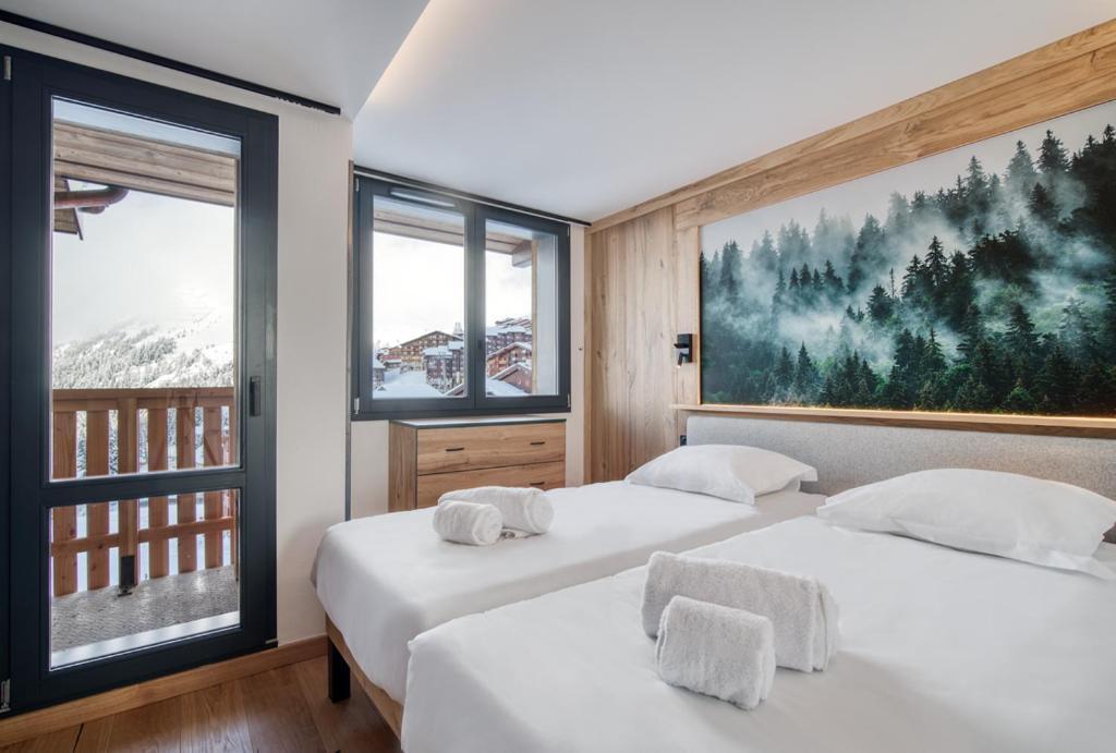 Chalet Hôtel Turquoise La Plagne-Tarentaise Exterior foto